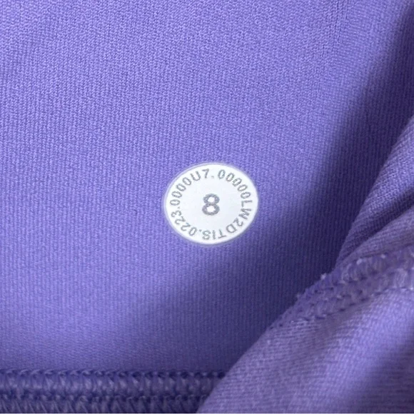 NWT LULULEMON Align V-Neck Bra Size 8 A/B Dark Lavender Purple Workout Gym Sport - Picture 8 of 8